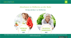 Desktop Screenshot of naturheilpraxis-ganzheitlich.de